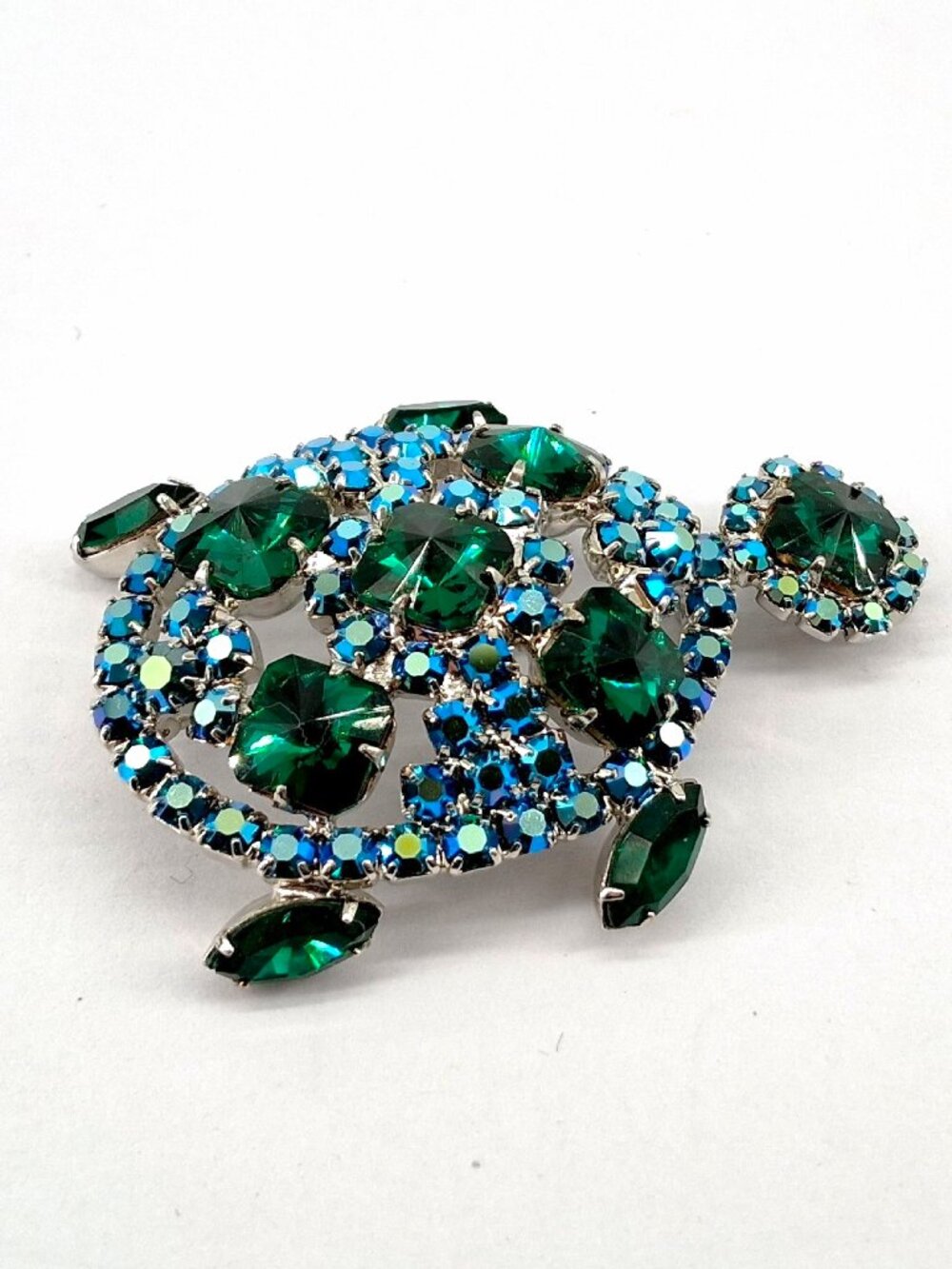 Juliana Style Figural Turtle Brooch